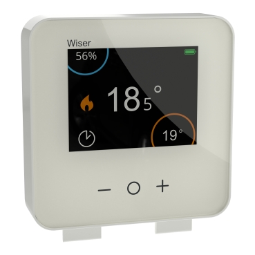 Thermostat WiFi, Thermostat pour Chauffage Au Sol électrique 16A, Alexa  Google Home Tuya APP Compatible, Thermostat de Chauffage Programmable avec  Grand écran LCD