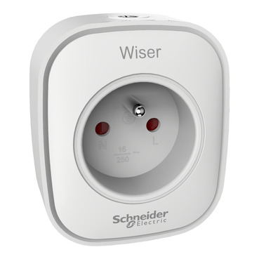 Prise connectée / répéteur zigbee Wiser - Logista Hometech