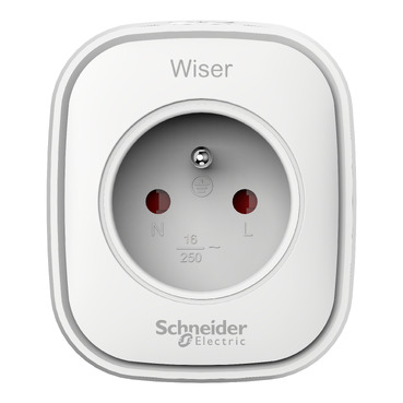 Prise connectée / répéteur zigbee Wiser - Logista Hometech