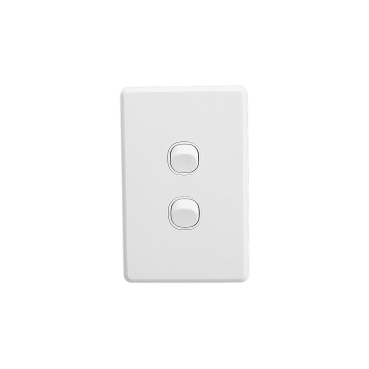 Classic range of light switches and power points with smooth curves and sleek lines in a range of colours and finishes.