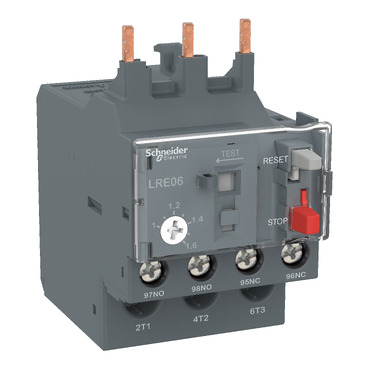 EasyPact TVS thermal overload relay Schneider Electric Thermal relays up to 630 A for overload protection of motors