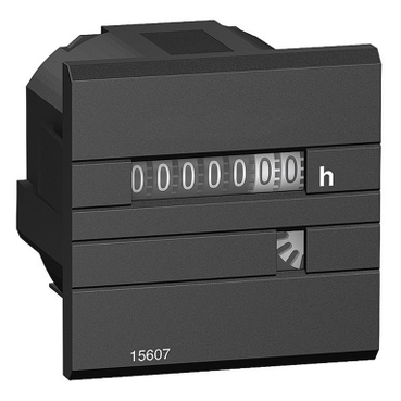 15607 - hour counter - mechanical 7 digit display - 24V AC 50Hz 