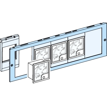 LVS03904 - FR.PL.72²/96² CUT-OUT MET.DEV/PB W600 3M | Schneider 