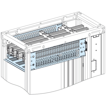 04976 - Form 2 cover for horizontal busbars LGYE 2500A or BS 3200A