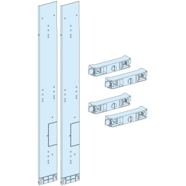 LVS04921 - Form 2 front barrier for lateral vertical busbars, L 