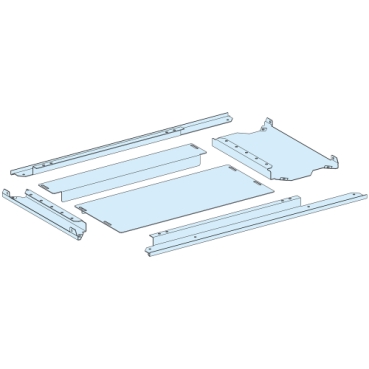 LVS08497 - Two-part gland plate, PrismaSeT P, IP31, for enclosure 