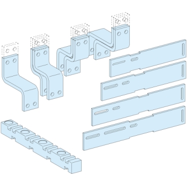 04491 - Connection Withd. NS-MTZ1/NT 3P 1600A Prisma P | Schneider 