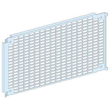 LVS03572 - Universal slotted mounting plate, 6 modules | Schneider 