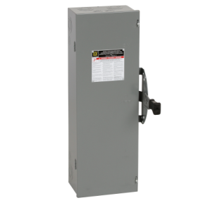 Dtu222 Safety Switch Double Throw Non Fusible 60a 240 Vac 250 Vdc 2 Poles 10 Hp Nema 1 Schneider Electric Canada