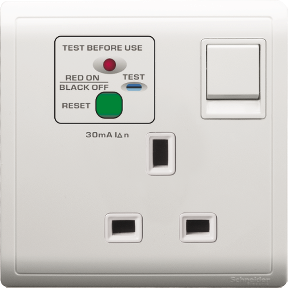 E8215drc We 13a 250v 1 Gang Double Pole Switched Rcd Socket