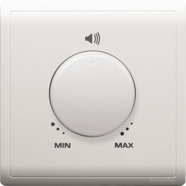 E8231VC 5 WE 5W Volume control 8 ohm White Schneider