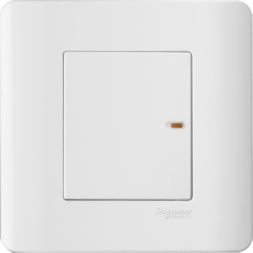 Schneider Zencelo India 20A One Way 2G Switch 1M White