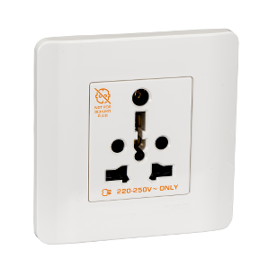 E84426 16is Os Zencelo 16a 1 Gang Truglobal Socket With Shutter Opal Sand Schneider Electric India