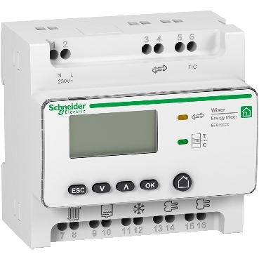 EER39000 - Wiser Energy - compteur des usages électriques RT2012 - avec 5  TC fermés 80A - Professionnels