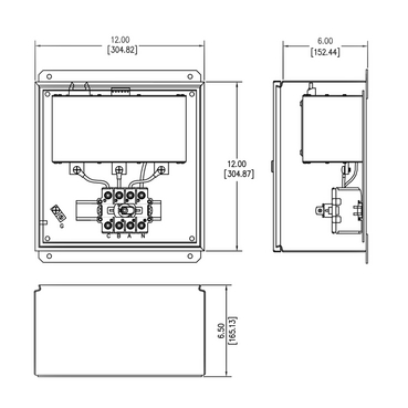 Dimensional Drawing for 300kA EMD