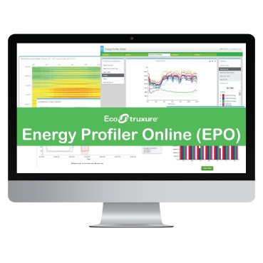 EcoStruxure™ Energy Profiler Online Schneider Electric SaaS solution for reporting and tracking energy data