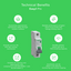 Easy9 Pro 1P C 16A MCB 6000A-EZ9F57116-Technical Benefits