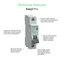 Easy9 Pro H 1P C 6A MCB-EZ9F59106-Technical Feature