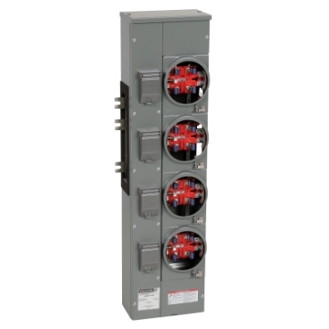 A TMページ EZMR114125 - Branch unit, EZ Meter-Pak, 125A, 4 x 5 jaw