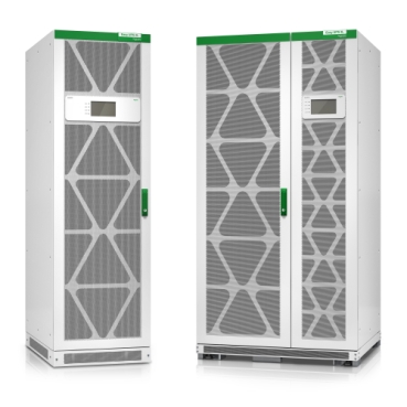 Easy UPS 3L Schneider Electric 250-600 kVA, 400 V lihtsalt konfigureeritav, lihtsalt kasutatav ja lihtsalt hooldatav 3-faasiline UPS kommerts- ja tööstusrakendusteks.