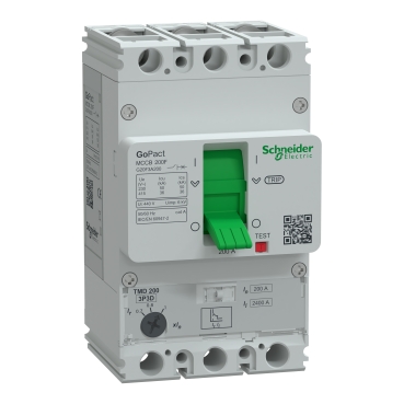 GoPact MCCB Schneider Electric Áp khối đến 800A - Bảo vệ bền bỉ, ứng dụng linh hoạt