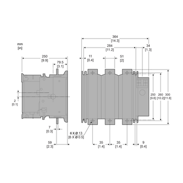 FUSE DISCONNECT SWITCH 3X 630A 3 - TI
