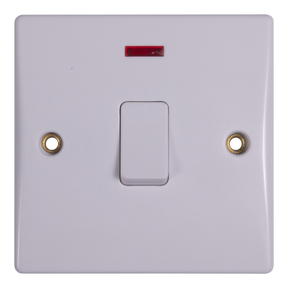 Gu2014 Ultimate Slimline 2 Pole Switch With Flex Outlet 1 Gang White Schneider Electric Global