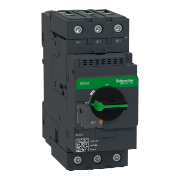 Circuit-breakers, coordinated with TeSys Deca contactors, to protect motors up to 80 A (45 kW / 400 V)