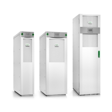 Galaxy VS Schneider Electric Hocheffiziente, modulare 10-150 kW 3-Phasen-USV mit eConversion für Edge-, kleine und mittlere Rechenzentren. Optimieren Sie die TCO mit den Galaxy Lithium-Ionen-Batterieoptionen.