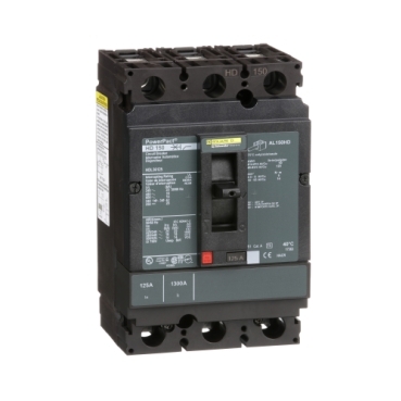 【福袋セール】 H, PowerPacT breaker, Circuit - HDL36125 125A, pole 3 テープ・マスキングテープ