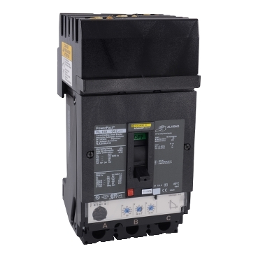 HLA36100U31X - Circuit breaker, PowerPacT H, 100A, 3 pole, 600VAC