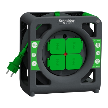 IMT33136 - Thorsman, Tambur cablu 15M Compact HO5VVF 3G1.5 IP44 4