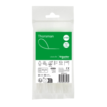 IMT46403 - Kabelbinder Thorsman, Abmessung: 120X2,5 mm, VPE=100 