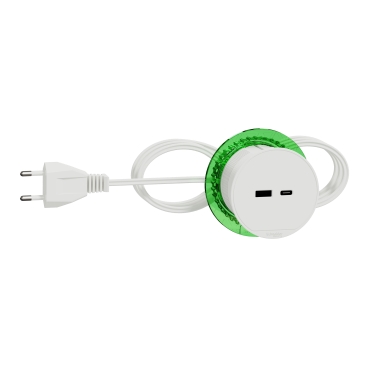 INS44008 New Unica System Base escritorio XS 1 USB A y C
