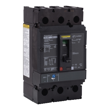 【新品未使用】BREAKER OUT 3mm Long John JDL36225LV - Circuit breaker, PowerPacT J, 225A, 3 pole, 600VAC