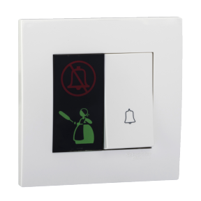 Kb31bd C We Do Not Disturb And Clean Up Room With Bell Press 10a 250v 1 Gang 1 Way Switch Schneider Electric Indonesia