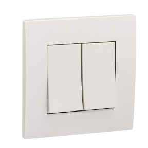 Kb32 We G3 B 10a 250v 2 Gang 2 Way Switch Schneider