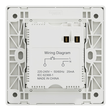 KBN31DC_WE - Door Chime, Vivace E, electronic, 240VAC, 1 gang
