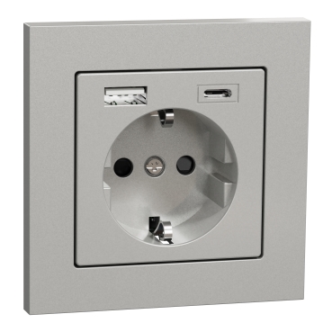 Schneider Electric Merten MEG3855-0403 - Interruptor De Doble