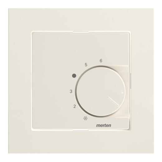Merten Zentralplatte Besonders Flach Für Raumtemperaturregler