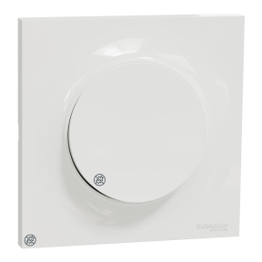 Odace Styl, Interrupteur va et vient complet, Antibactérien, Blanc