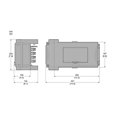 TAP OFF UNIT 63A 8 MODULES - TI