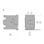CTR Deca 115/150 A 3P ACDC EvLk - Dimensions