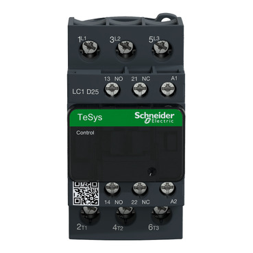 LC1D25B7 - IEC contactor, TeSys Deca, nonreversing, 25A