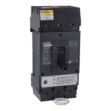 LJA36400U54X - Circuit breaker, PowerPacT L, 400A, 3 pole, 600VAC