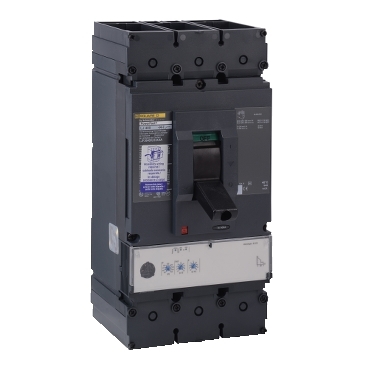 LJF36400U33X - Circuit breaker, PowerPacT L, 400A, 3 pole, 600VAC
