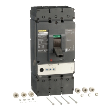 LJP36400U31X - Circuit breaker, PowerPacT L, 400A, 3 pole, 600VAC