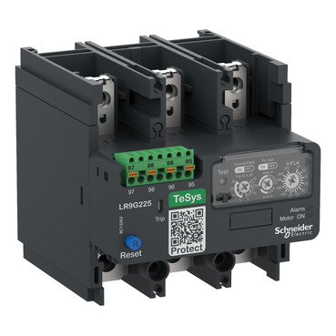 TeSys Giga protection relays Schneider Electric Electronic relays, coordinated with TeSys Giga contactors and circuit-breakers, to protect motors up to 630A (335 kW /400 V) from overloads