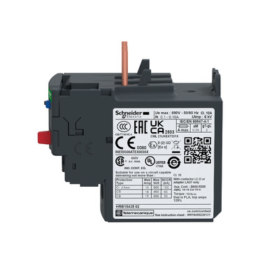 TeSys LRD thermal overload relays - 4...6 A - class 10A-2