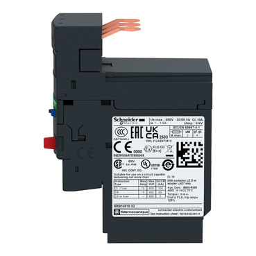 TeSys LR-D03C コンタクタ LRD03C 0.25-0.4A サーマル過負荷